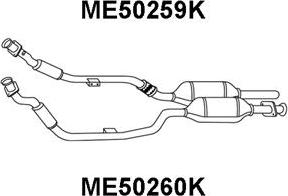 Veneporte ME50259K - Катализатор autosila-amz.com