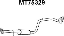 Veneporte MT75329 - Средний глушитель выхлопных газов autosila-amz.com