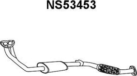 Veneporte NS53453 - Предглушитель выхлопных газов autosila-amz.com