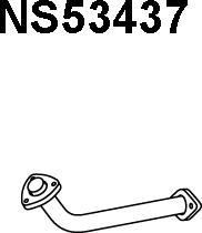 Veneporte NS53437 - Труба выхлопного газа autosila-amz.com