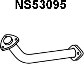 Veneporte NS53095 - Труба выхлопного газа autosila-amz.com