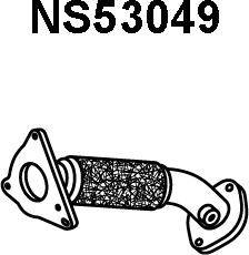 Veneporte NS53049 - Труба выхлопного газа autosila-amz.com