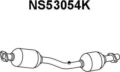 Veneporte NS53054K - Катализатор autosila-amz.com