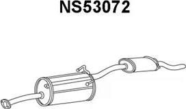 Veneporte NS53072 - Глушитель выхлопных газов, конечный autosila-amz.com