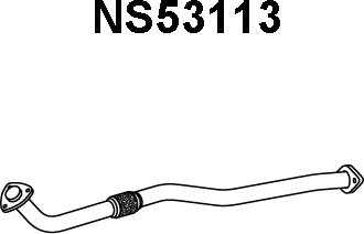 Veneporte NS53113 - Труба выхлопного газа autosila-amz.com