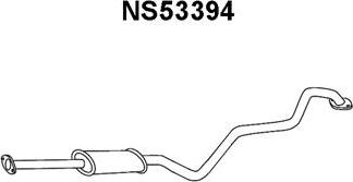 Veneporte NS53394 - Предглушитель выхлопных газов autosila-amz.com