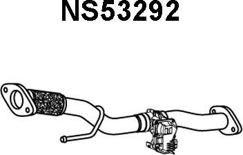 Veneporte NS53292 - Труба выхлопного газа autosila-amz.com