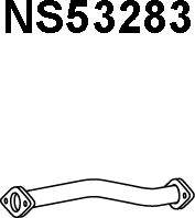 Veneporte NS53283 - Труба выхлопного газа autosila-amz.com