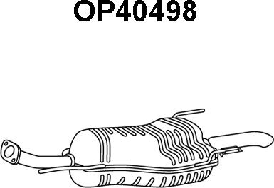 Veneporte OP40498 - Глушитель выхлопных газов, конечный autosila-amz.com