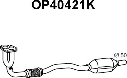 Veneporte OP40421K - Катализатор autosila-amz.com