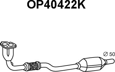 Veneporte OP40422K - Катализатор autosila-amz.com