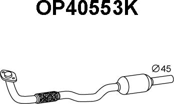 Veneporte OP40553K - Катализатор autosila-amz.com