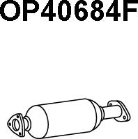 Veneporte OP40684F - Сажевый / частичный фильтр, система выхлопа ОГ autosila-amz.com