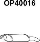 Veneporte OP40016 - Глушитель выхлопных газов, конечный autosila-amz.com