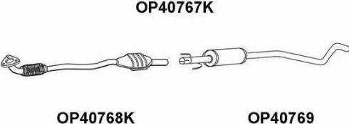 Veneporte OP40768K - Катализатор autosila-amz.com