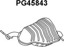 Veneporte PG45843 - Глушитель выхлопных газов, конечный autosila-amz.com