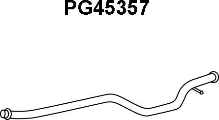 Veneporte PG45357 - Труба выхлопного газа autosila-amz.com