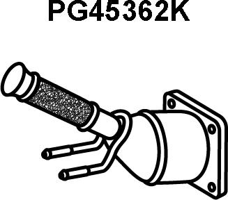 Veneporte PG45362K - Катализатор autosila-amz.com