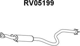 Veneporte RV05199 - Предглушитель выхлопных газов autosila-amz.com