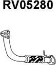 Veneporte RV05280 - Труба выхлопного газа autosila-amz.com