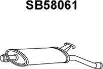 Veneporte SB58061 - Глушитель выхлопных газов, конечный autosila-amz.com