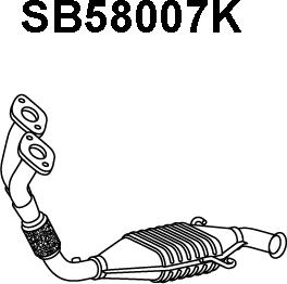 Veneporte SB58007K - Катализатор autosila-amz.com