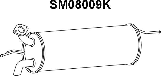 Veneporte SM08009K - Катализатор autosila-amz.com