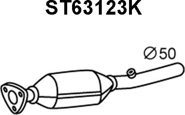 Veneporte ST63123K - Катализатор autosila-amz.com
