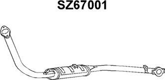 Veneporte SZ67001 - Предглушитель выхлопных газов autosila-amz.com