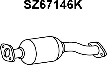 Veneporte SZ67146K - Катализатор autosila-amz.com