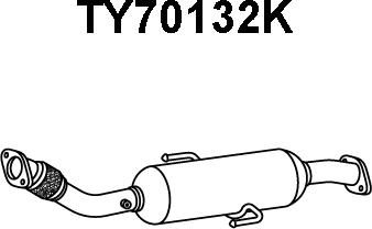 Veneporte TY70132K - Катализатор autosila-amz.com