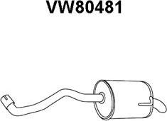 Veneporte VW80481 - Глушитель выхлопных газов, конечный autosila-amz.com