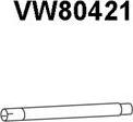 Veneporte VW80421 - Труба выхлопного газа autosila-amz.com