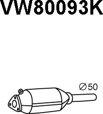 Veneporte VW80093K - Катализатор autosila-amz.com