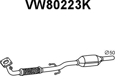 Veneporte VW80223K - Катализатор autosila-amz.com