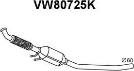 Veneporte VW80725K - Катализатор autosila-amz.com