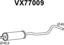Veneporte VX77009 - Средний глушитель выхлопных газов autosila-amz.com