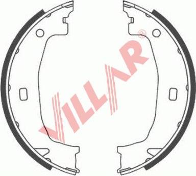 Villar 629.0811 - Комплект тормозов, ручник, парковка autosila-amz.com