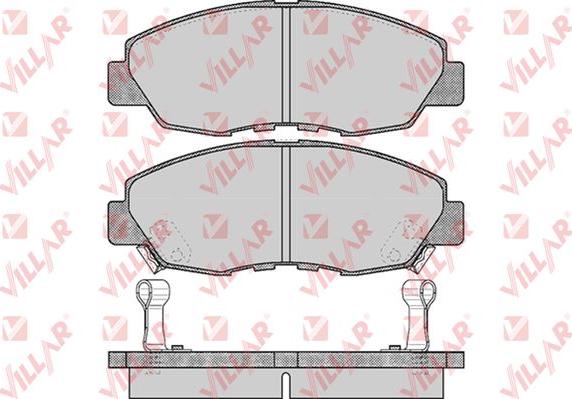 Villar 626.0566 - Тормозные колодки, дисковые, комплект autosila-amz.com