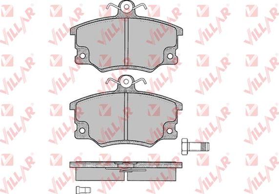 Villar 626.0094 - Тормозные колодки, дисковые, комплект autosila-amz.com