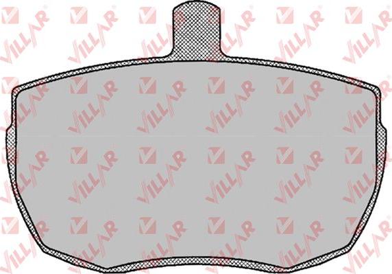 Villar 626.0140 - Тормозные колодки, дисковые, комплект autosila-amz.com