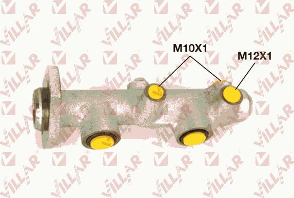 Villar 621.3539 - Главный тормозной цилиндр autosila-amz.com