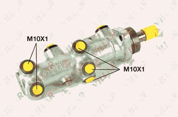 Villar 621.3183 - Главный тормозной цилиндр autosila-amz.com