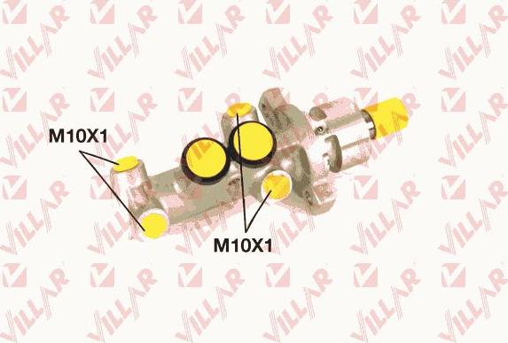 Villar 621.3175 - Главный тормозной цилиндр autosila-amz.com