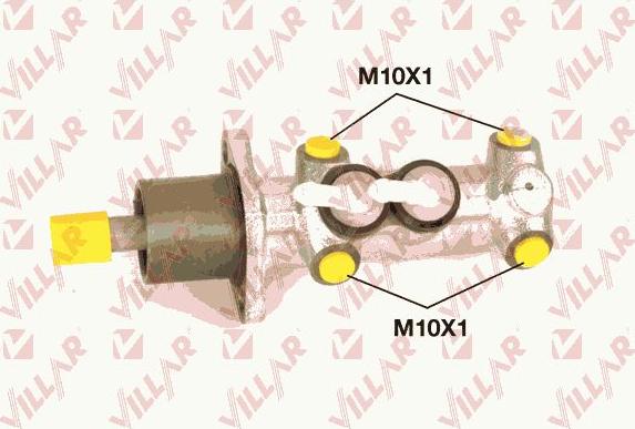 Villar 621.2644 - Главный тормозной цилиндр autosila-amz.com