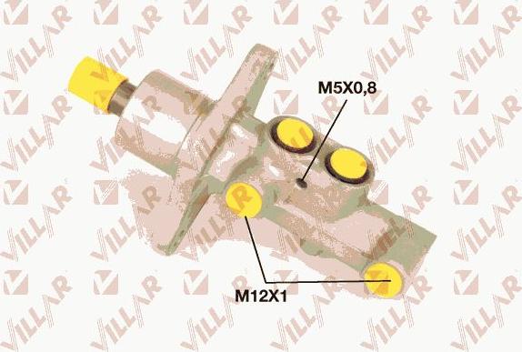 Villar 621.2310 - Главный тормозной цилиндр autosila-amz.com