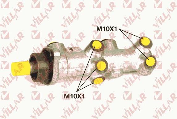 Villar 621.2716 - Главный тормозной цилиндр autosila-amz.com