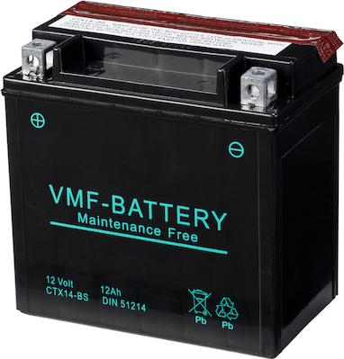 VMF 51214 - Стартерная аккумуляторная батарея, АКБ autosila-amz.com