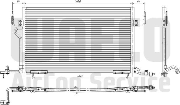 Waeco 8880400141 - Конденсатор кондиционер autosila-amz.com