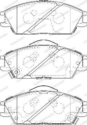 Wagner WBP21012B - Wagner lv pads autosila-amz.com